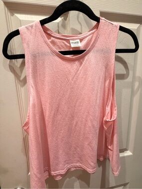 PINK Victoria's Secret Light Pink Muscle Tank